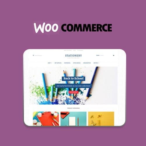 Stationery 스토어front WooCommerce Theme