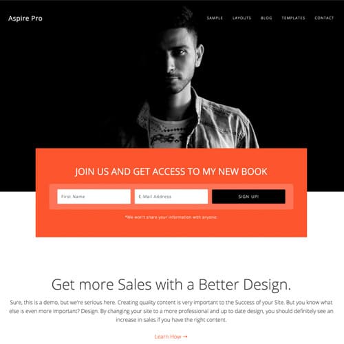 StudioPress Aspire Pro Genesis Tema de WordPress