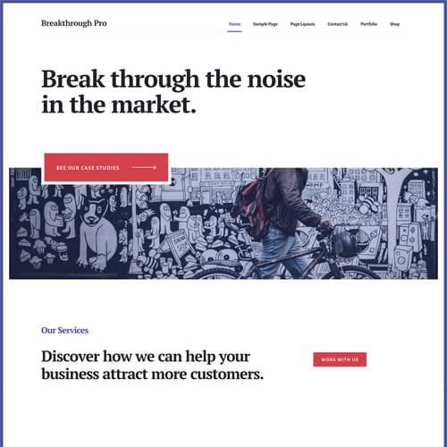 StudioPress Breakthrough Pro Genesis Tema de WordPress