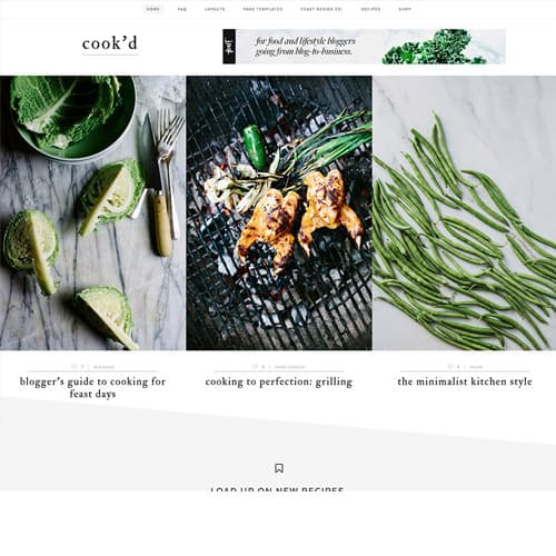 StudioPress Cookd Pro Genesis ورڈپریس تھیم