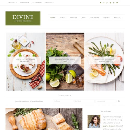 StudioPress Divine Pro Genesis Tema de WordPress