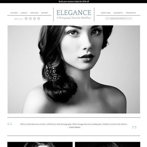 StudioPress Elegance Pro Genesis Tema WordPress