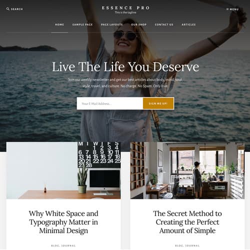 StudioPress Essence Pro Genesis Tema de WordPress