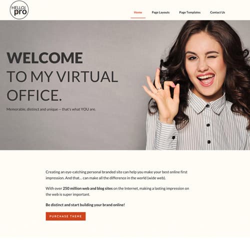 StudioPress Hello Pro Genesis Tema WordPress