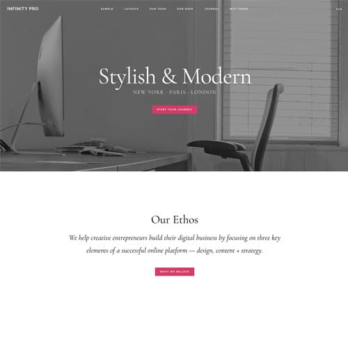 StudioPress Infinity Pro Genesis Tema de WordPress