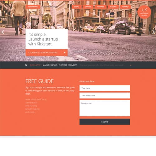 StudioPress Kickstart Pro Genesis Тема WordPress