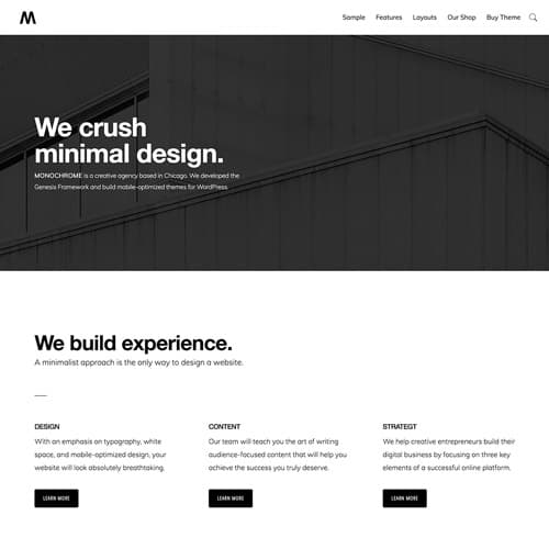 StudioPress Monochrome Pro Genesis Tema de WordPress