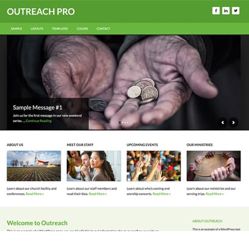 StudioPress Outreach Pro Genesis WordPress-thema