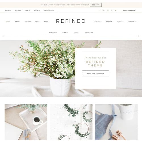 StudioPress Refined Pro Genesis Tema de WordPress