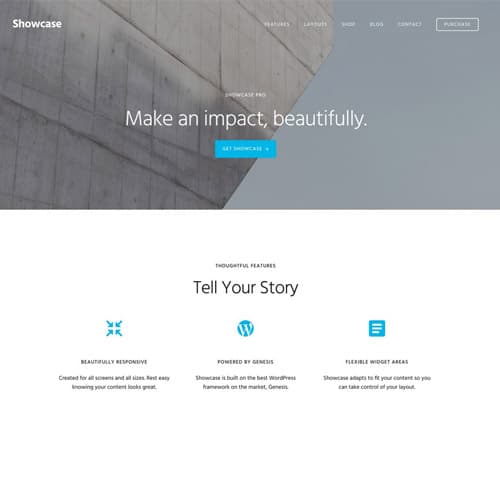 StudioPress Showcase Pro Genesis Tema de WordPress