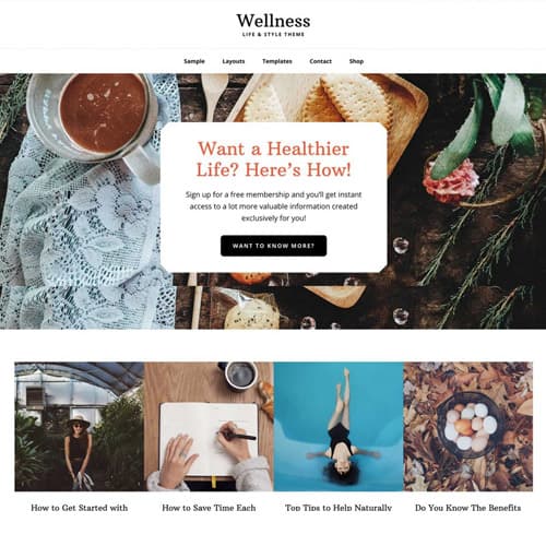 StudioPress Wellness Pro Genesis Theme WordPress