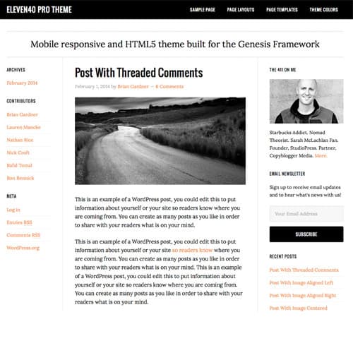 StudioPress eleven40 Pro Genesis WordPress-Theme