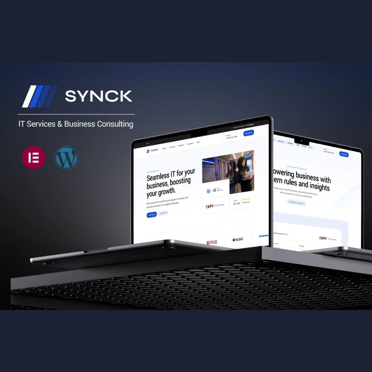 Synck IT Solutions WordPress-thema