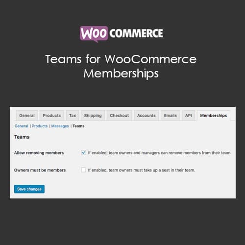 Teams для WooCommerce Членствоs