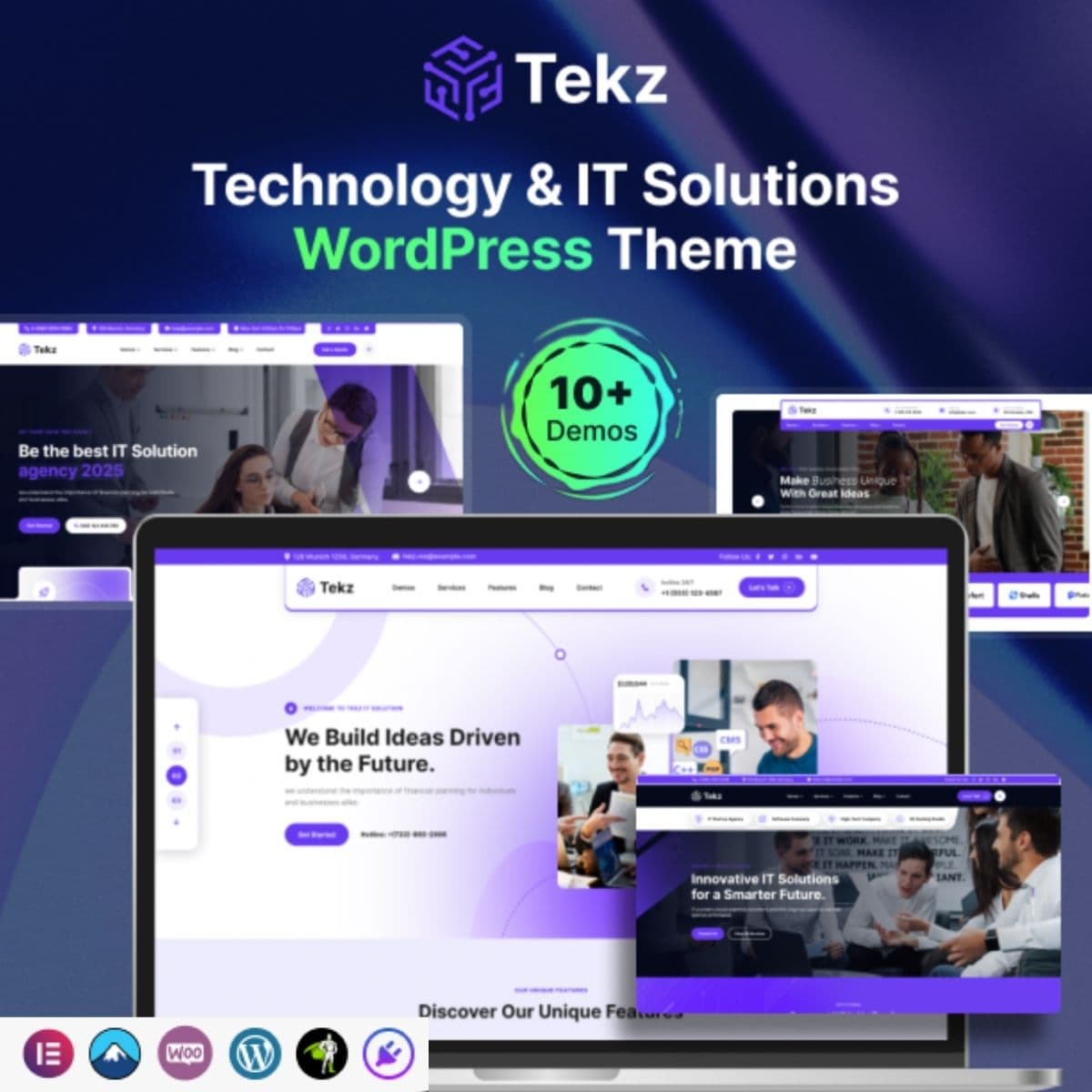 Tekz - Technology & IT Solutions WordPress-thema