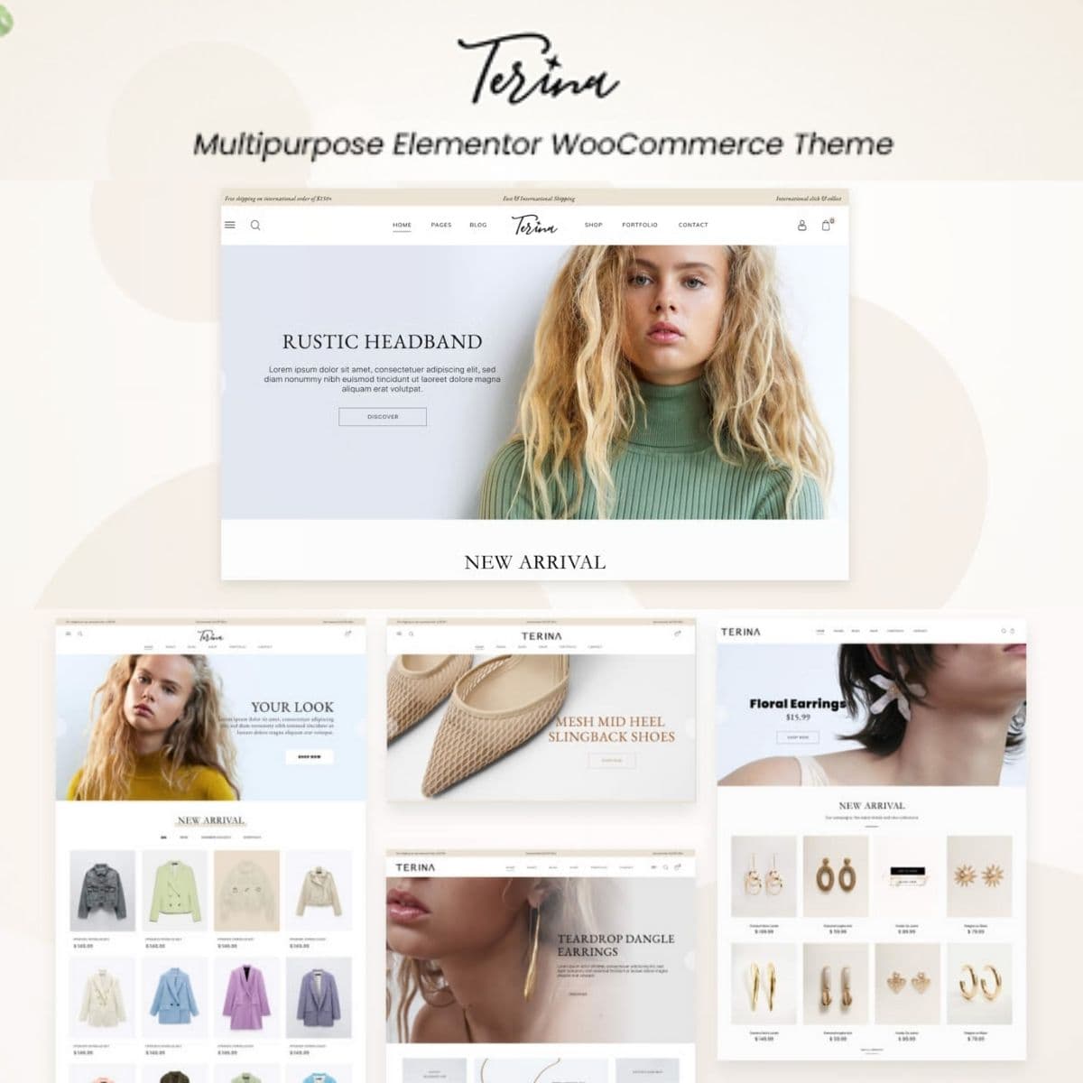 Terina - Πολλαπλών χρήσεων Elementor WooCommerce Theme
