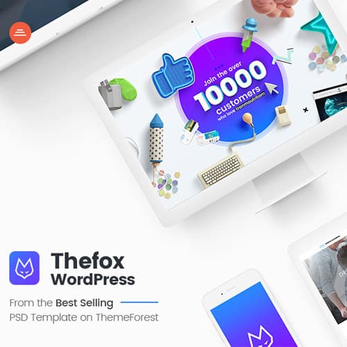 TheFox | 响应式 多用途 WordPress主题