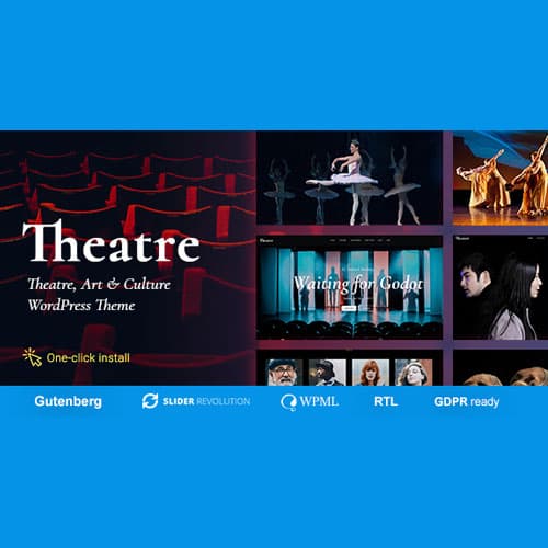 Theater - Concert & Art 이벤트 Entertainment Theme