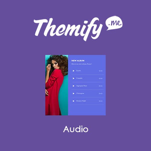 Themify Конструктор Audio