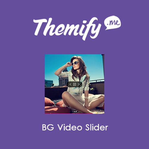 Themify بلڈر BG Video Slider