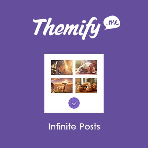 Themify Конструктор Infinite Posts