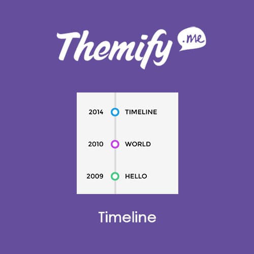 Themify Конструктор Хронология