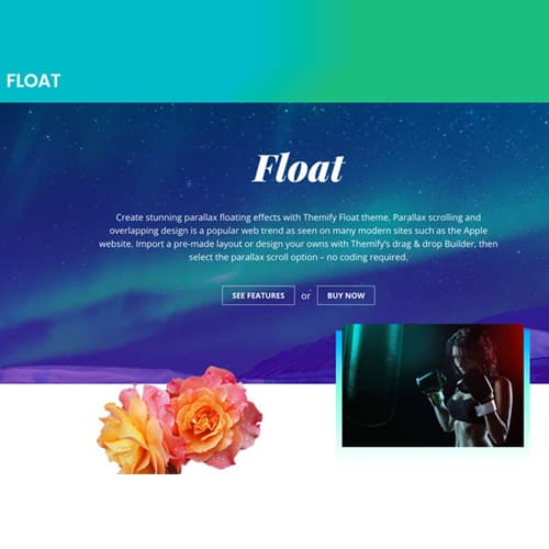 Themify Float WordPressテーマ