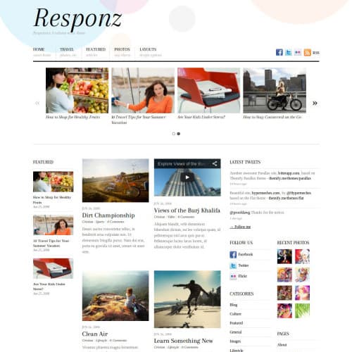 Themify Responz Temă WordPress Themify Responz Temă WordPress