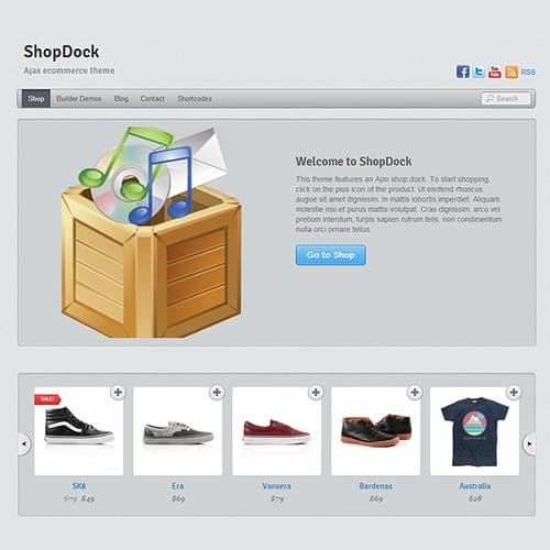 Themify Магазинdock WooCommerce Theme