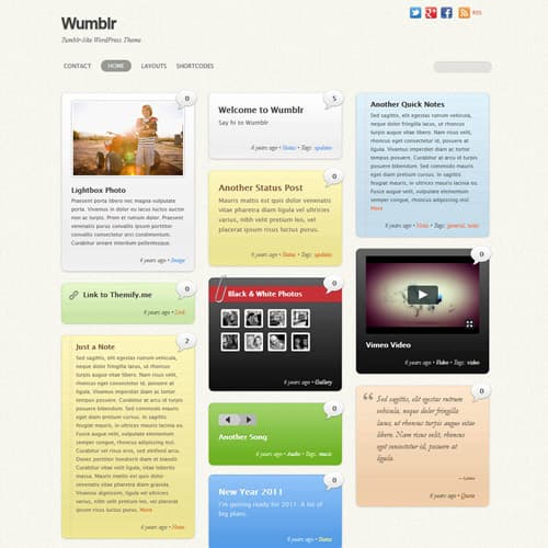 Themify Wumblr Тема WordPress
