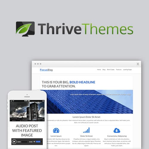 Thrive Themes Focusblog WordPress主題