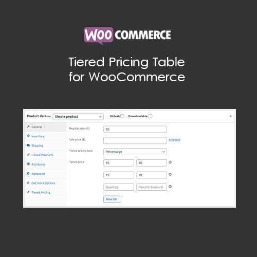 Tiered Pricing Table WooCommerce کے لیے