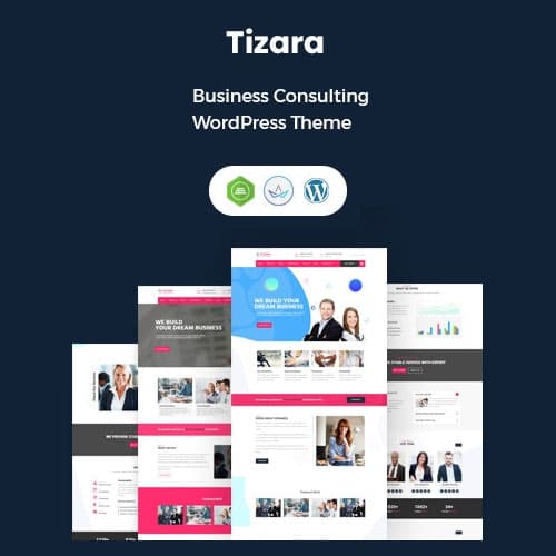 Tizara - Бизнес Consulting Тема WordPress
