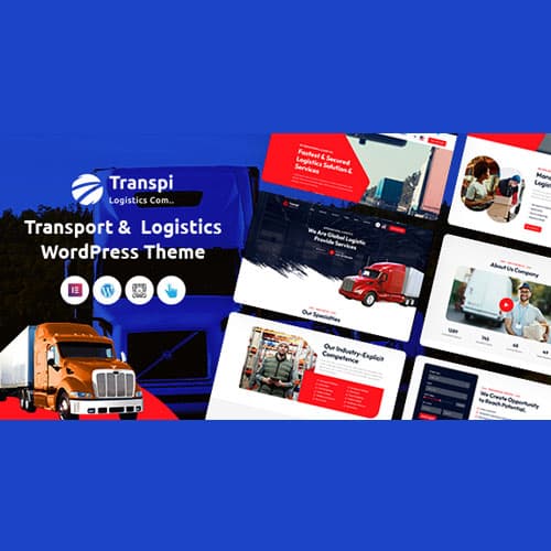 Transpi - Logistics and Transportation WordPress Teması