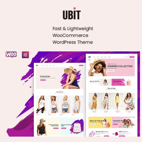 Ubit - Moda Mağaza WooCommerce Theme