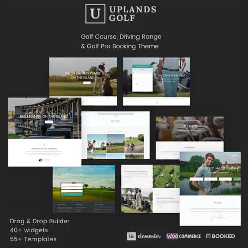 Uplands - Golf Course WordPress-thema