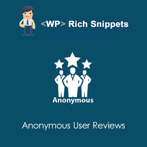 WP Rich Snippets Anonymousユーザーレビューs