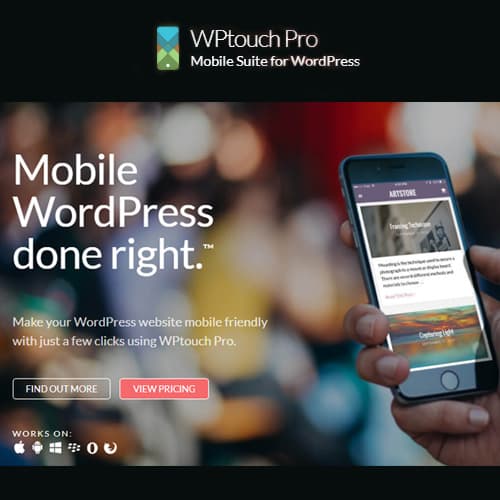 WPtouch Pro - Mobil Suite für WordPress