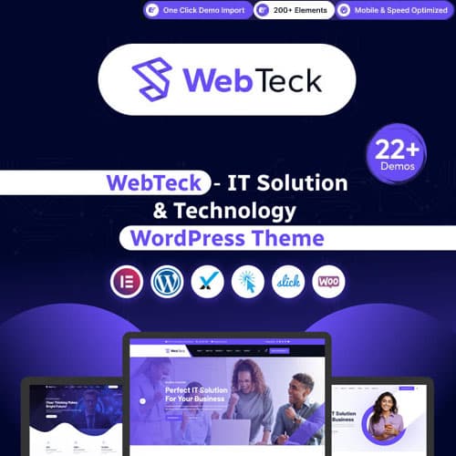 Webteck – IT Solution and AI Technology Thème WordPress