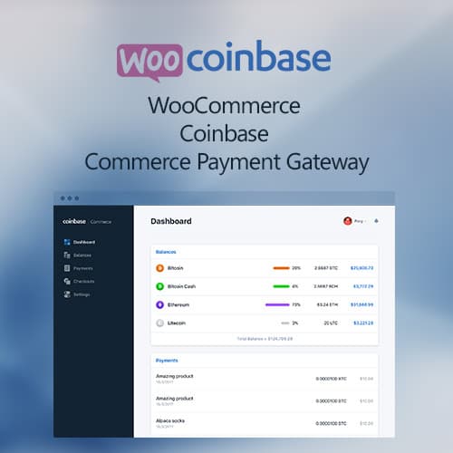 WooCommerce Coinbase Commerce Платіжний Шлюз
