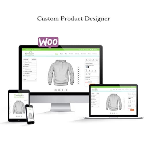 WooCommerce Benutzerdefiniert-Produkt Designer