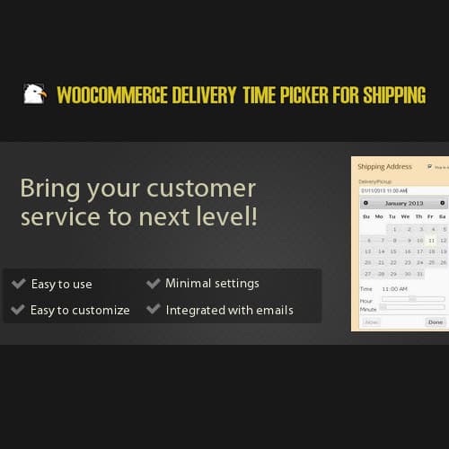 WooCommerce Delivery Time Picker for Frete