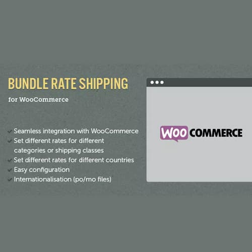 WooCommerce E-Commerce Bundle Rate Versand