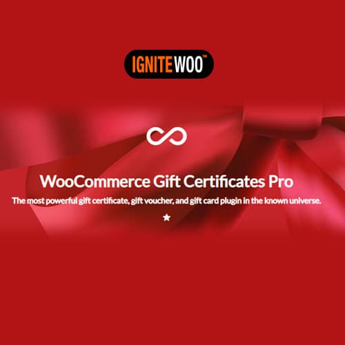 WooCommerce Geschenk Certificates Pro by IgniteWoo