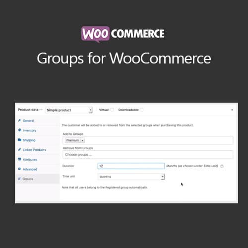 WooCommerce Groups لـ WooCommerce