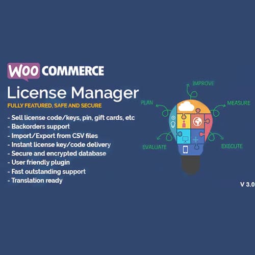 WooCommerce License مدير