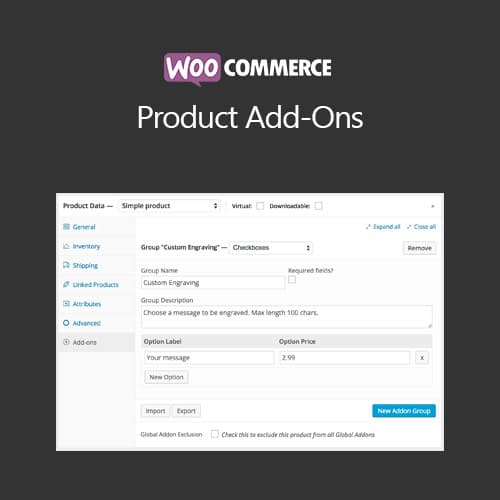 WooCommerce Produto Add-Ons