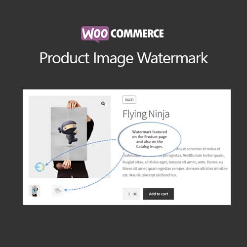WooCommerce مصنوعات Image Watermark