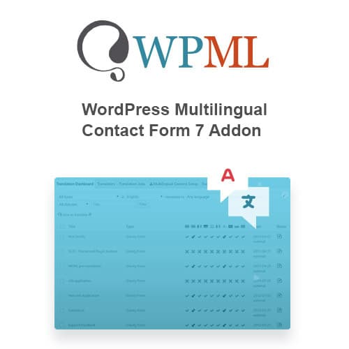 WordPress Multilingual ติดต่อ แบบฟอร์ม 7 Addon