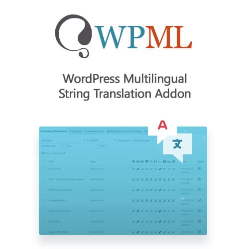 WordPress 다국어 String Translation 애드온